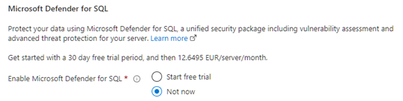 Azure SQL Microsoft Defender