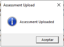 Microsoft DMA Assessment upload completed